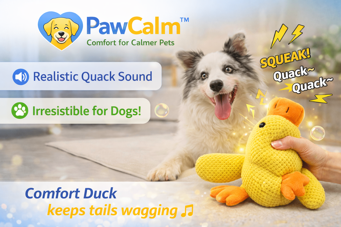 PawCalm Comfort Duck